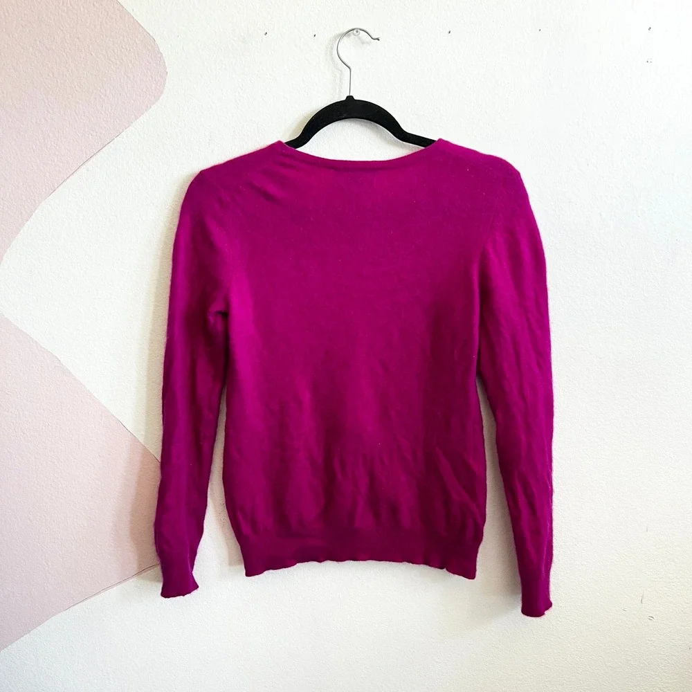 Charter Club Luxury‎ 100% Cashmere Sweater Pullover Soft Luxury Luxe Pink Medium